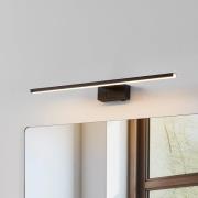 LED-Wandleuchte Conettilla, schwarz, Breite 60 cm, IP44, CCT