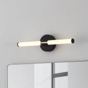 LED-Wandleuchte Ramola, schwarz, Breite 45 cm, IP44, CCT