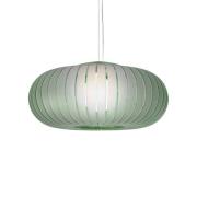 Kartell Hängeleuchte Teresa Frozen, salbeigrün, Ø 50 cm, E27