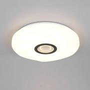 LED-Deckenleuchte Sano, weiß, Ø 39 cm, CCT, Fernbedienung