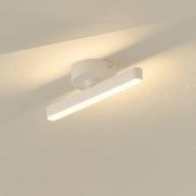 Lindby LED-Strahler Eldrin, weiß, 1-flg., Lichtleiste