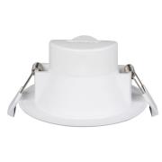 Prios LED-Einbaulampe Rida, 3er, weiß, 23 cm, 30W, CCT, IP44