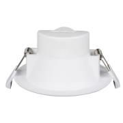 Prios LED-Einbaulampe Rida, 10er, weiß, 23cm, 30W, CCT, IP44