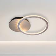 LED-Deckenleuchte Specs, cremefarben Länge 45 cm Eisen/Acryl