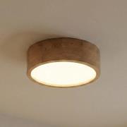 Deckenleuchte Cleo, Ø 28 cm, 2-flammig, Eichenholz, E27