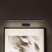 LED-Wandleuchte Litho, schwarz, Metall, CCT, Breite 60 cm