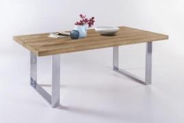 Tischplatte massiv 100x200 TIM von Elfo Möbel Eiche geölt massiv