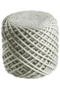 40x40 Teppich Pouf Royal 888 von Obsession ivory