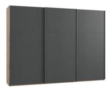 Schwebetürenschrank 3trg LEVEL36 A von WIMEX Grau
