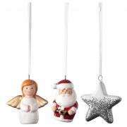 Deko-Anhänger 3er Set Engel, Nikolaus, Stern sortiert von Leonardo Wei...