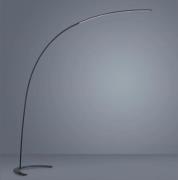 LED-Bogenlampe mit Dimmfunktion 1 Stück Metall Schwarz