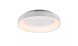 LED-Deckenleuchte ca. 60 cm Switch Dimmer Matt 1 Stück Metall Weiß