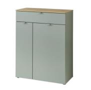Schuhschrank 2trg. ca. 78x103x38 cm Schilfgrün / Artisan
