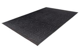 Teppich DAMLA DAM 210 graphite ca. 160x220 cm von Lalee Dunkelgrau
