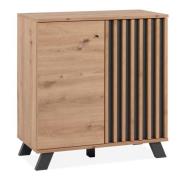 Kommode MEDAN 01D von Finori Artisan Oak / Anthrazit