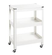 Servierwagen ca. 50x75x32 cm Weiß
