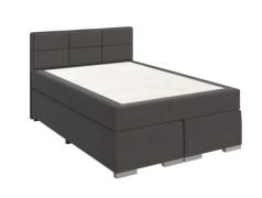 Boxspringbett 140x200 cm inkl. Topper und 7-Zonen TFK-Matratze von New...