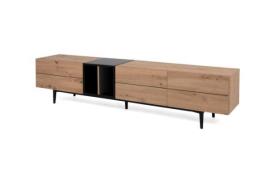TV-Lowboard NOLA 56A von Finori  Artisan Oak / Schwarz