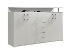 Highboard ca.139x90x34 cm Weiß