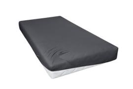 Spannbetttuch ca. 150x200 cm anthrazit Jersey