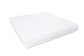 Spannbetttuch ca. 100x200 cm weiß Elastan-Jersey