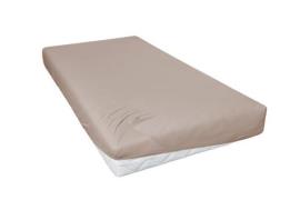 Spannbetttuch ca. 150x200 cm kiesel Jersey