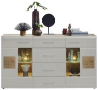 Sideboard mit LED-Beleuchtung ca.170x94x40 cm Kaschmir matt /Absetzung...