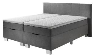 Boxspringbett ca. 180x200 cm inkl. TFK Matratze und integriertem Toppe...