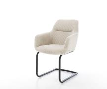 Freischwinger Pejo-Flex Cord Beige Freischwinger rund Schwarz Taschenf...