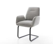 Freischwinger Zoa-Flex Strukturstoff Soft Grau Freischwinger flach Sch...