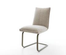 Freischwinger Lelio-Flex Webstoff Soft Beige Freischwinger flach Effek...