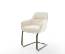 Freischwinger Pejo-Flex Teddystoff Beige Freischwinger flach Effektfin...