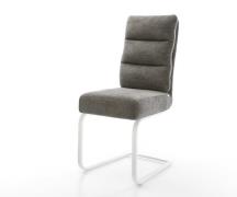 Freischwinger Pela-Flex Bouclé Soft Schlamm Freischwinger flach Weiß T...