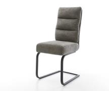 Freischwinger Pela-Flex Bouclé Soft Schlamm Freischwinger flach Schwar...