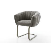 Freischwinger Jada-Flex Bouclé Soft Schlamm Freischwinger flach Effekt...