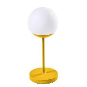 Mooon! Lampe ohne Kabel / H 63 cm - Bluetooth - Fermob - Gelb