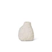 Vase Vulca Mini keramik weiß / Emailliertes Steinzeug - Ferm Living - ...