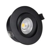 Antidark - Downlight Spotlight 7W 2700K Tilt Schwarz