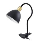 Lindby - Genora Klemmleuchte Black