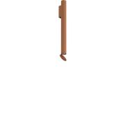 Flos - Flauta Riga Wandleuchte H500 Anodized Copper