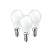 Philips - 3-pack Leuchtmittel LED Dimbar 4,5W Tropfen E14