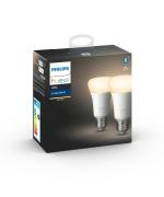 Philips Hue - Hue White 9W Bluetooth E27 Leuchtmittel 2 pcs. Hue