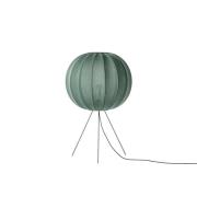 Made By Hand - Knit-Wit 60 Round Stehleuchte Medium Tweed Green