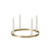 Ferm Living - Candle Holder Circle Large Brass