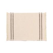 ferm LIVING - Savor Placemat Off-White/Chocolate