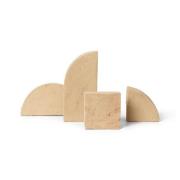 Ferm Living - Shape Sculpture Set Yellow