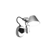 Artemide - Tolomeo Micro Faretto Wandleuchte o/Schalter LED Alu