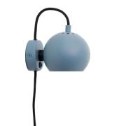 Frandsen - Ball Wandleuchte Matt Citadel Blue