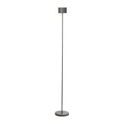 Blomus - Farol Mobile LED Stehleuchte Burned Metal/Metallic