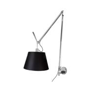 Artemide - Tolomeo Mega Wandleuchte m/Dimmer Alu/Schwarz